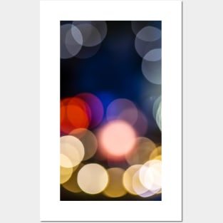 Colourful Bokeh II Posters and Art